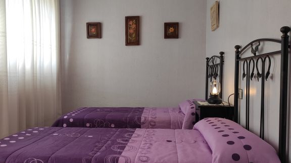 Dormitorio casa rural
