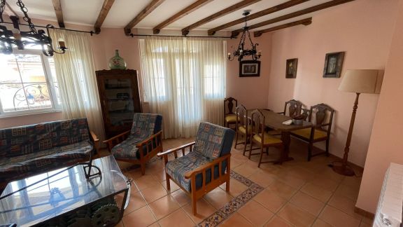 Salón casa rural santa marina